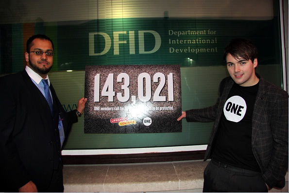Hand in at DFID