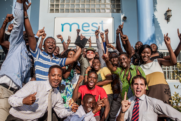 Bono at the Meltwater Entrepreneurial School of Technology