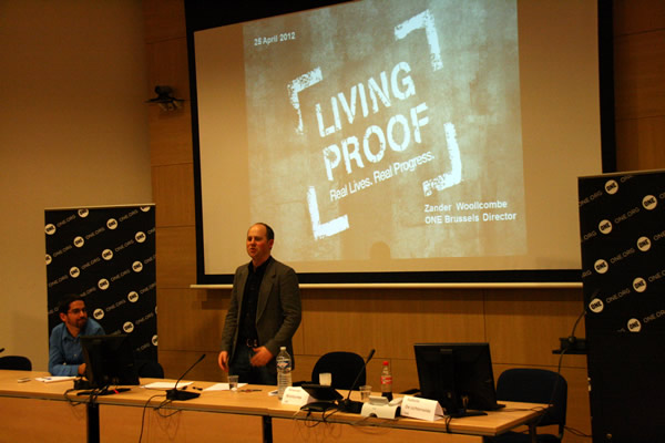 ONE Brussels living proof event