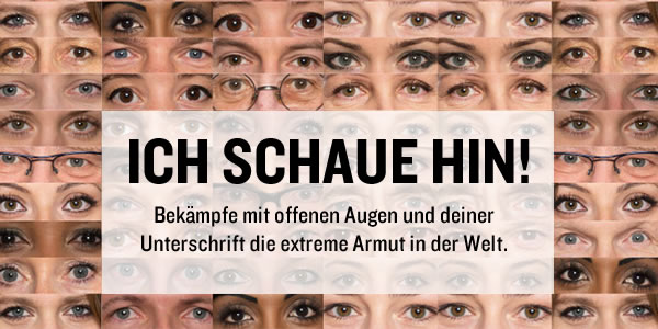 Ich schaue hin!