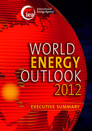 IEA energy outlook report cover